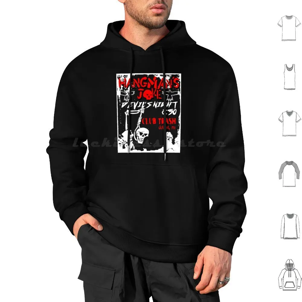 

Good Gothic Murder Mystery Ghost Eric Draven Hangmans Joke Retro Hoodies Long Sleeve Good Gothic Murder Mystery Ghost