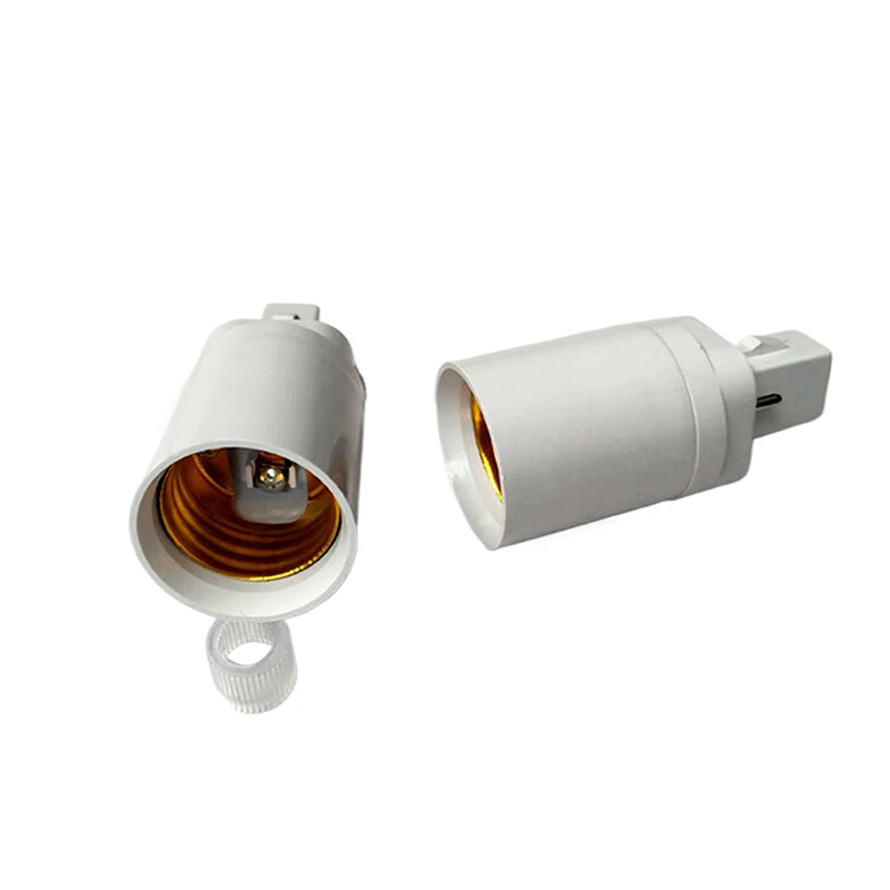 G24 To E27 Conversion Lamp Head G24 Lamp Head Aging Lamp Holder 2 Pin G24-e27 Screw Socket Lamp Holder Lamp Head Converter