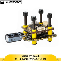 T-Motor MINI F7 Stack FC+ESC - BMI270 OSD 3-6S BLHeli32 4in1 DShot600 W/F45A for RC FPV Drones