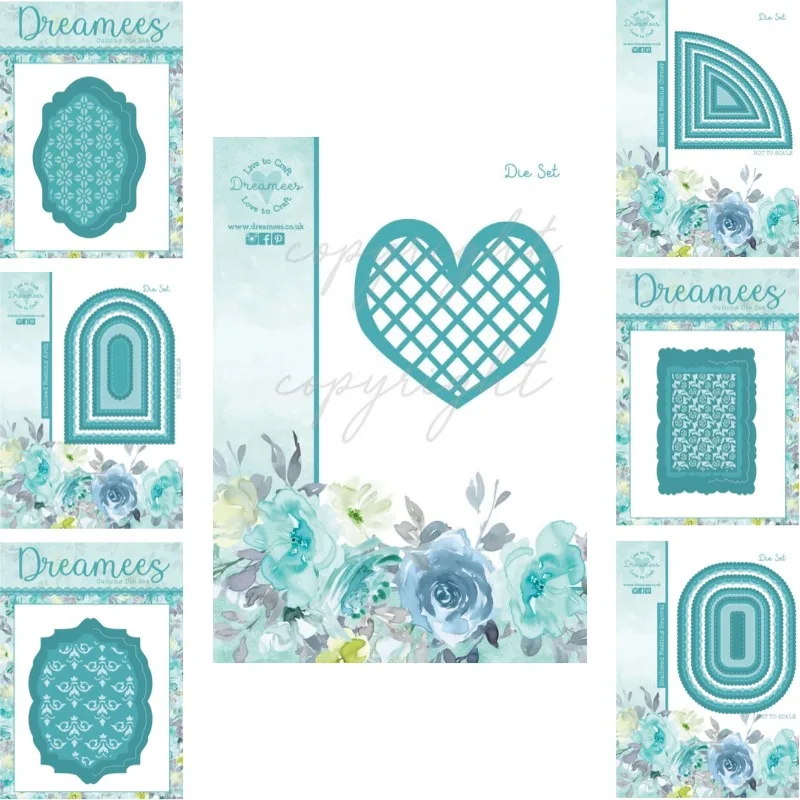 Combination and Arrangement of European Pattern Rules New Arrival 2026 Metal Cutting Die Scrap Booking DIY Decoration Craft
