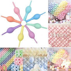 10inch Tail Macaron Pastel Baloon Baby Shower Valentine's Day Decoration Happy Birthday Decoration Arch Balloons