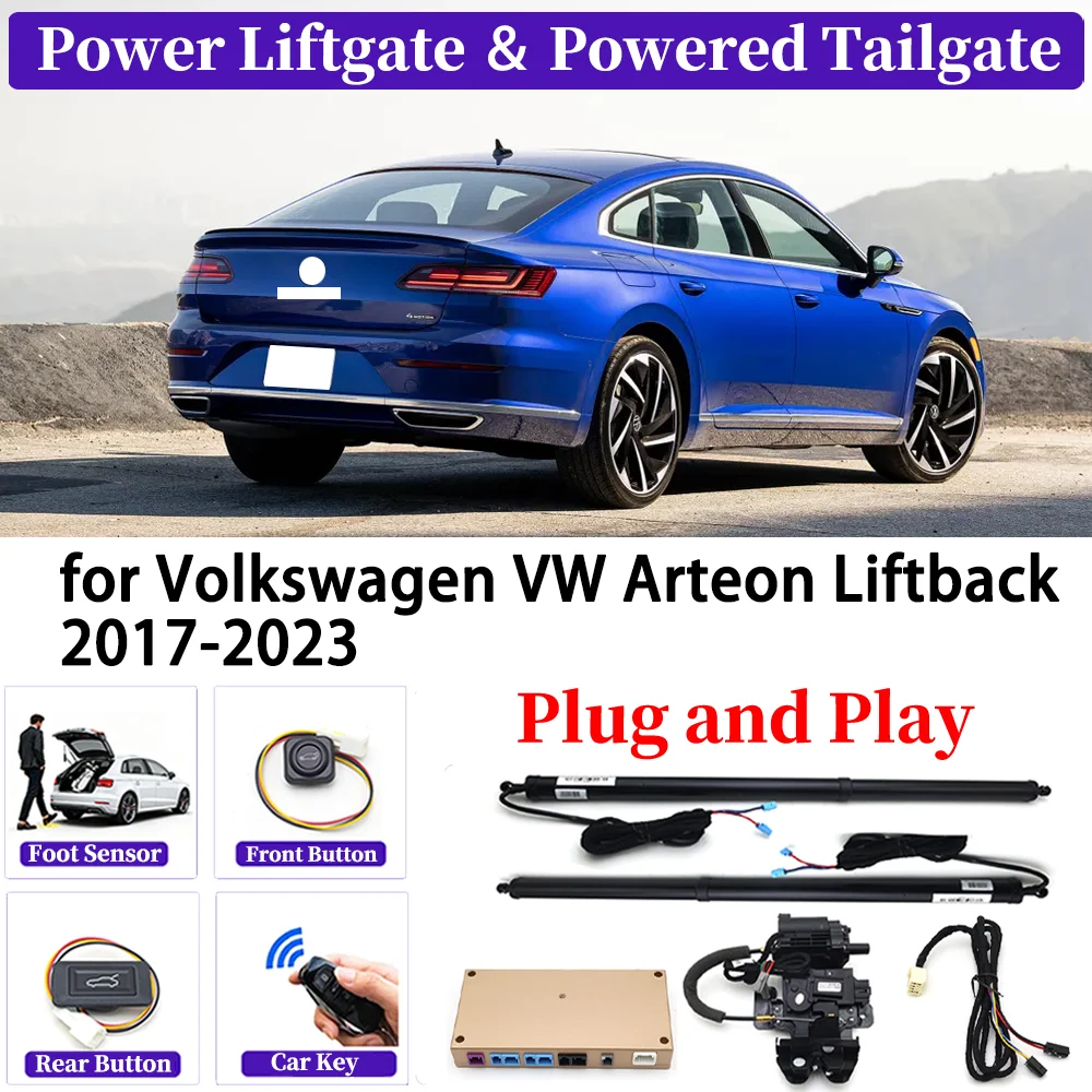 for Volkswagen VW Arteon Liftback 2017-2023 OEM Upgrade Car Automatic Power Liftgate Kit Smart Auto Electric Tailgate System