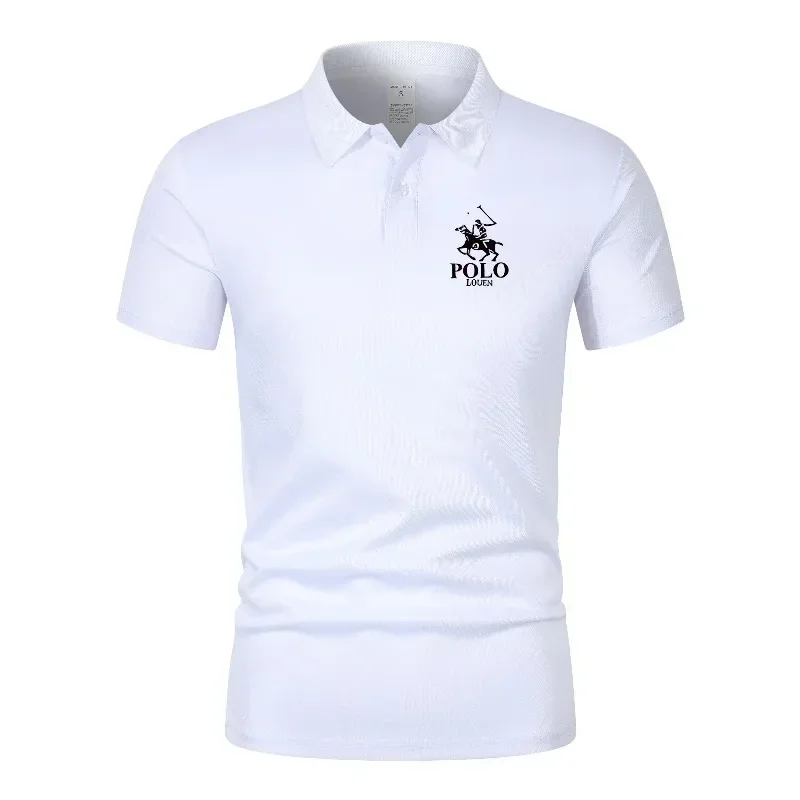 

Summer Bestseller Men's Home Casual Breathable Quick-drying Lightweight Sports Business Polo Shirt