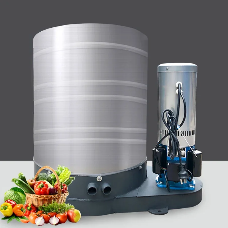 Food Centrifugal Dehydrator 220V/180W Electric Vegetable Stuffing Dehydrator Spin Dryer 1-8 Kg Vegetable Squeezing Water Dryer