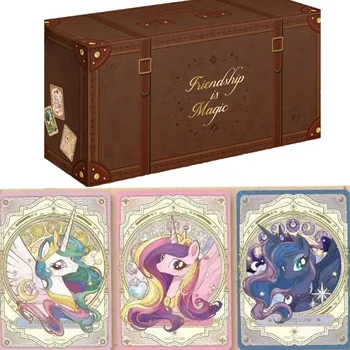 KAYOU My Little Pony: มิตรภาพคือ Magic การ์ดสนุก Starry Star ของขวัญกล่องแพ็คน่ารัก Huiyue Pack การ์ดสะสมของเล่นของขวัญ