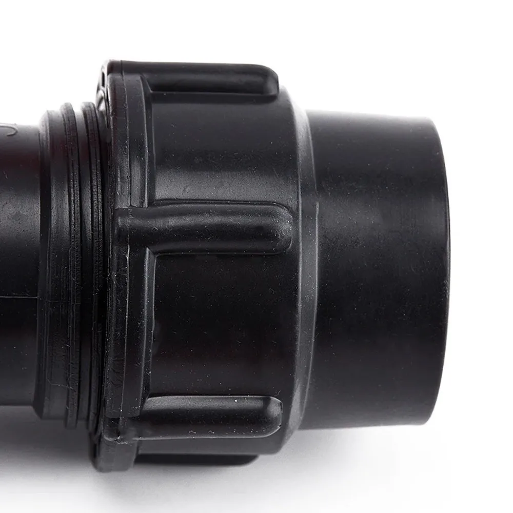 Compression PE Quick Connector HDPE Poly Ball Valve Stopcock Water Pipe Accessories 20mm 25mm 32mm Irrigation System Stop Tap