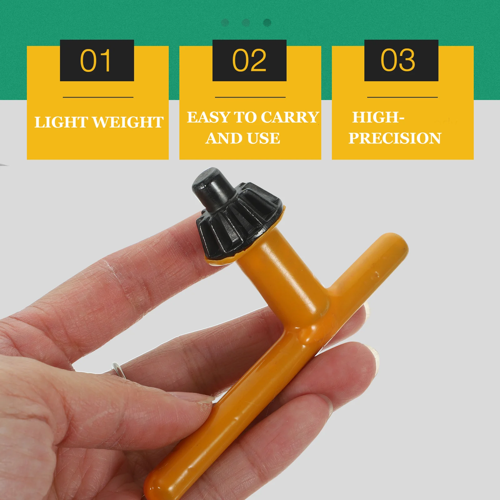 4 pçs chave de mandril de broca em forma de t substituição para chave de imprensa de broca elétrica multi-tamanho alça de borracha de aço ferramenta de fixação