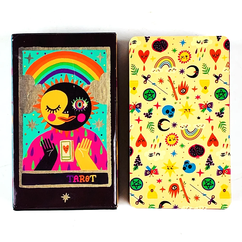 Tarotkaarten A 78 Oracle English Visions Divination Edition Borad Speelspellen, Familiesbijeenkomst Kaartspellen Bordspel