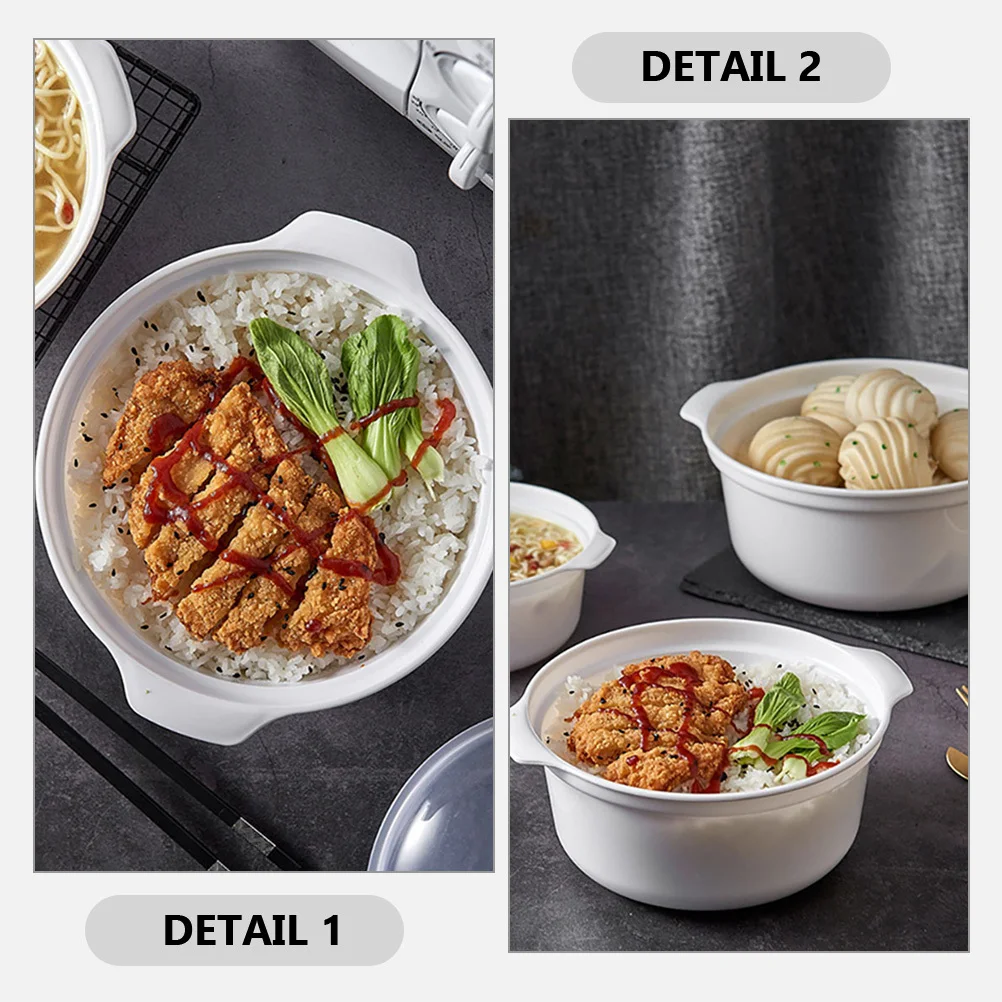 

Insulated Food Container Heating Lunch Box Containers with Lids Compact Three Piece Suit Lunchbox