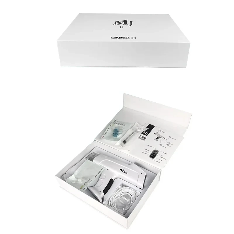 MJ – pistolet d'injection de mésothérapie, soins de la peau, dispositif d'injecteur Hydra pour Booster de peau, hydratation, rajeunissement, élimination des rides