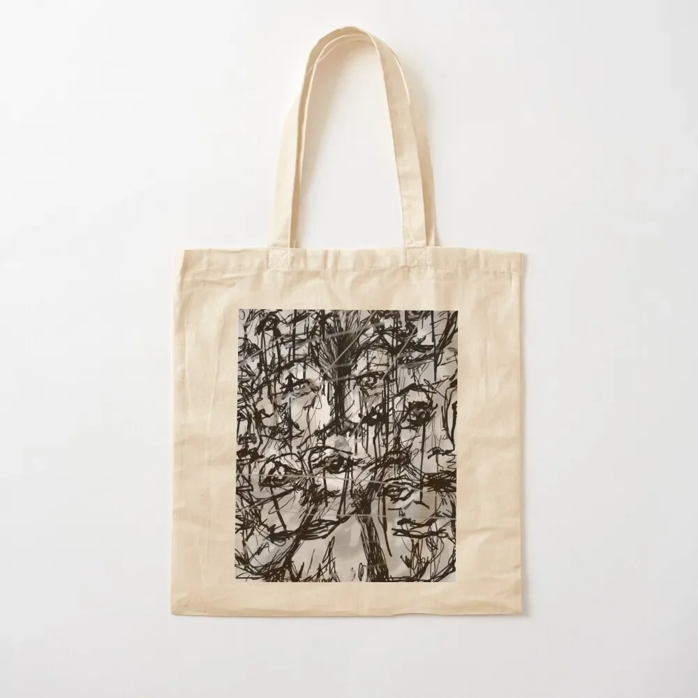 

faces in the trees Tote Bag Canvas bag reusable grocery bags sac pour femme Bag