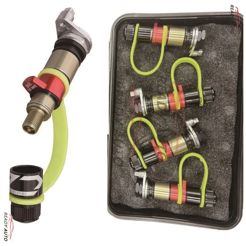 Tire Quick Release Valve  4pcs Universal Tire Valve Pressure Relief Valve Desert Off-road Sand