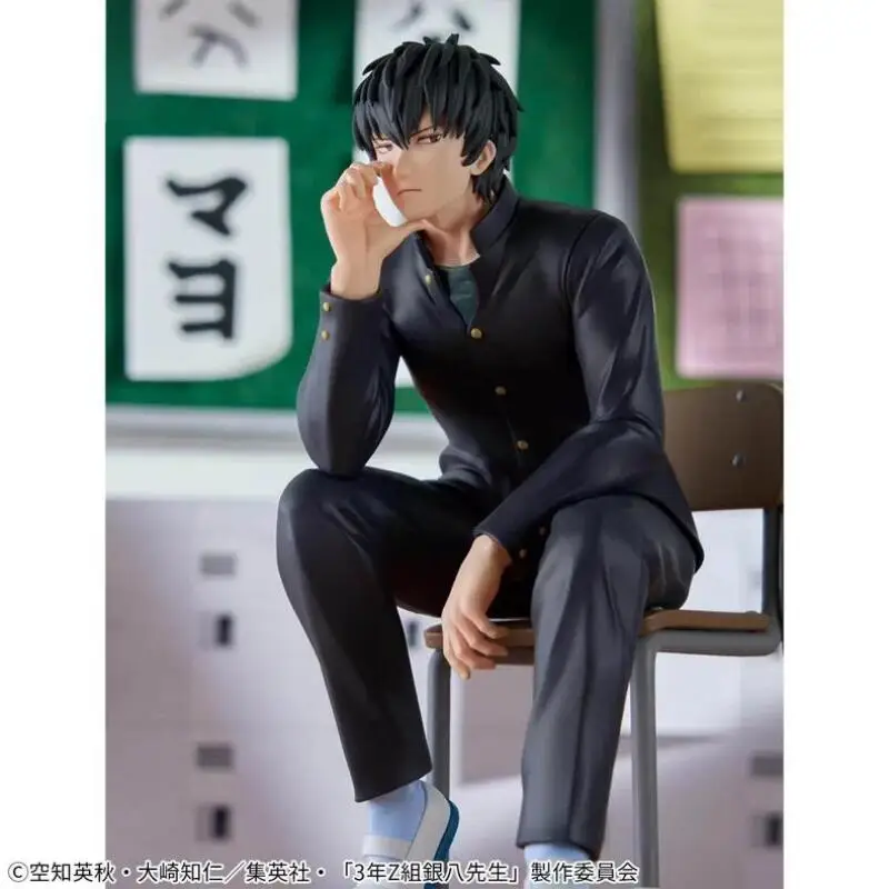Bandai Original Bandai Banpresto 3-Nen z-gumi Ginpachi-sensei Hijikata Toshirou figuras Anime muñeca de acción modelo juguetes regalo