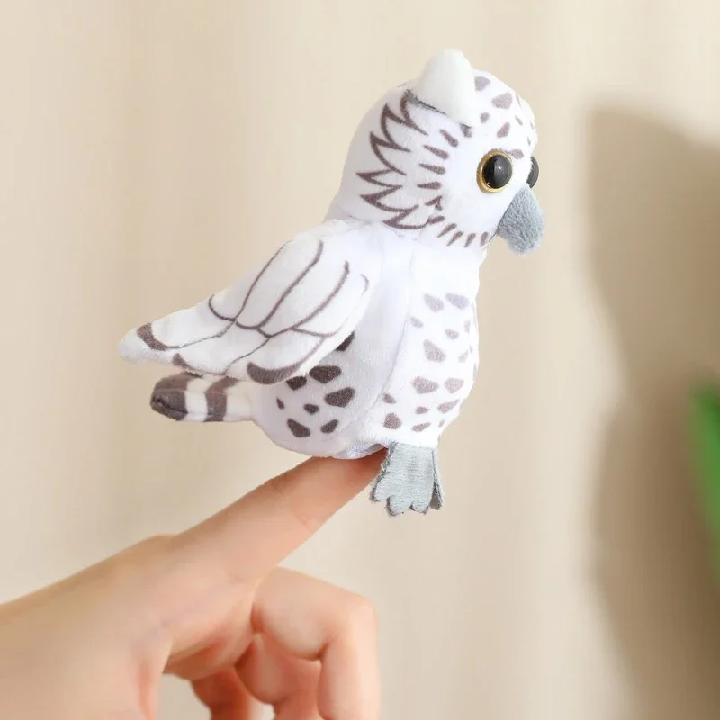 9CM Mini Fingerpuppen Lernspielzeug Für Kinder Hand Cartoon Vögel Meerestiere Plüschpuppe Handpuppen Erzählen Geschichte Geschenke – Detail 24
