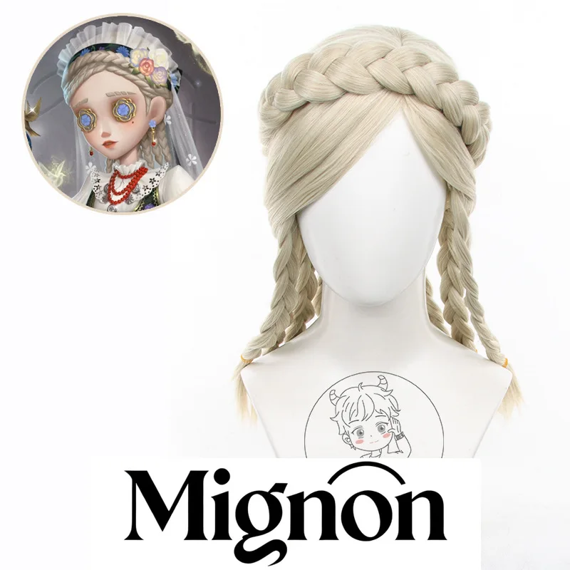 

Identity V Perfumer "Dove Judith" Cosplay Wig perfumer braided pigtails Halloween gift