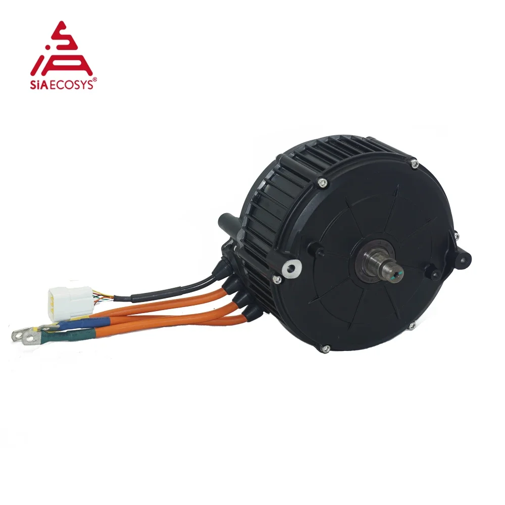 QSMOTOR QS165 V2 35H 5000W 72V 100KPH IPM PMSM Mid Drive Motor For Offroad Dirtbike Lightbike Adult Electric Motorcycle