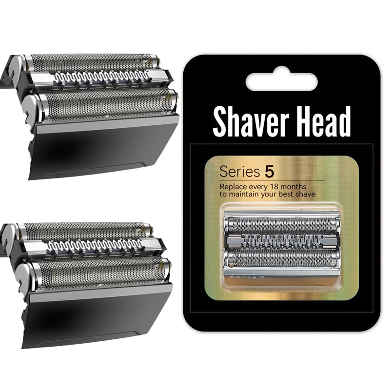 For Braun Series 5 Braun Shaver 52B 52S Replacement Electric Shaver Replacement Head 5020S, 5030S, 5040S, 5050S, 5070S, 5090CC