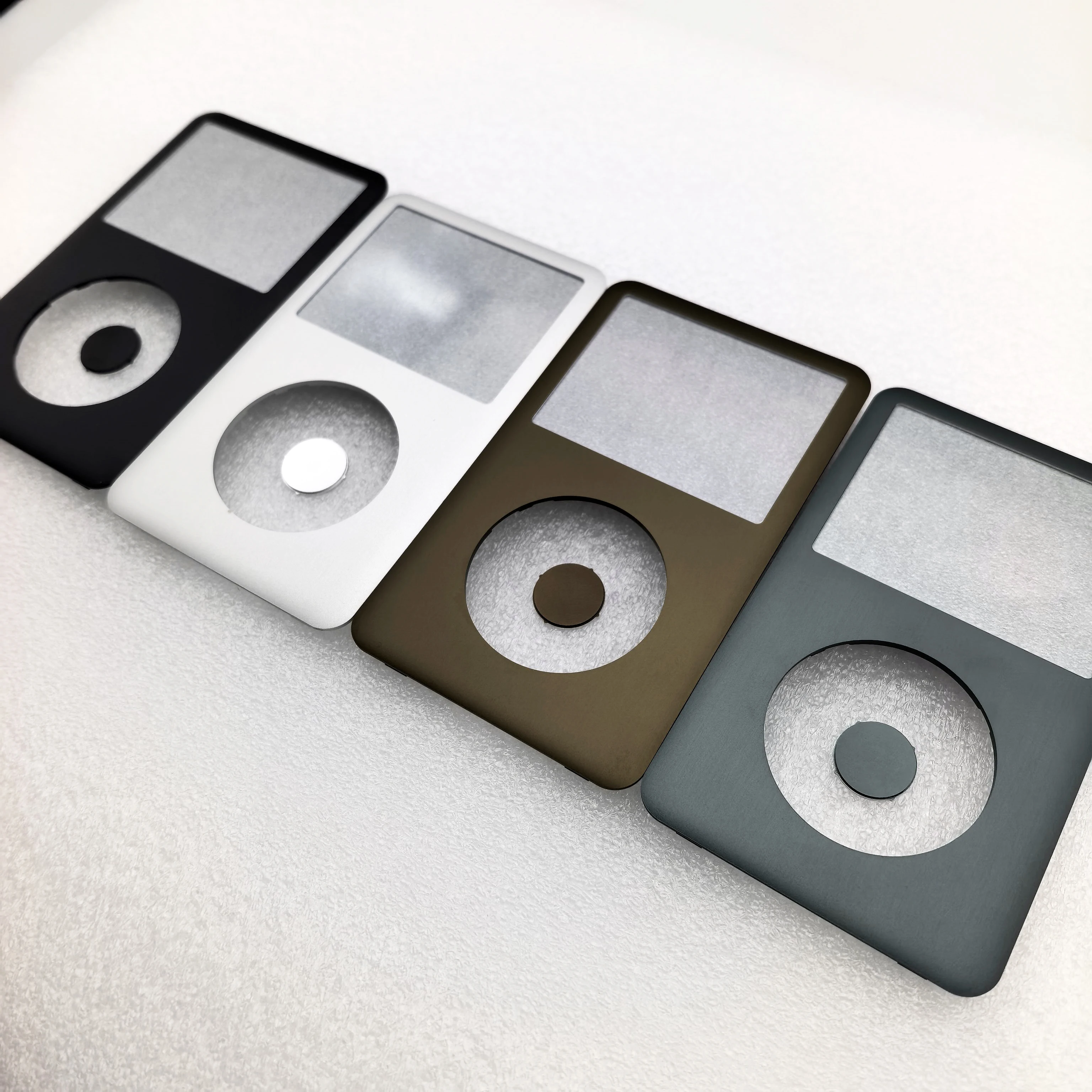 Für iPod Classic 6. und 7. Generation A1238 - Galvanisierte Metall-Frontabdeckung mit Clickwheel und Tasten, Passend für 80GB 120GB 160GB Modelle – Detail 4