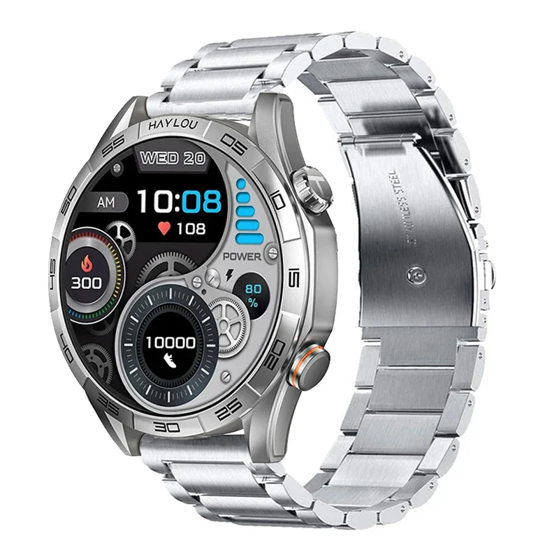 Металлический браслет для HAYLOU Solar 5, ремешок из нержавеющей стали для часов Haylou R8 S8, браслет Correas для Haylou GST Lite, ремешок
