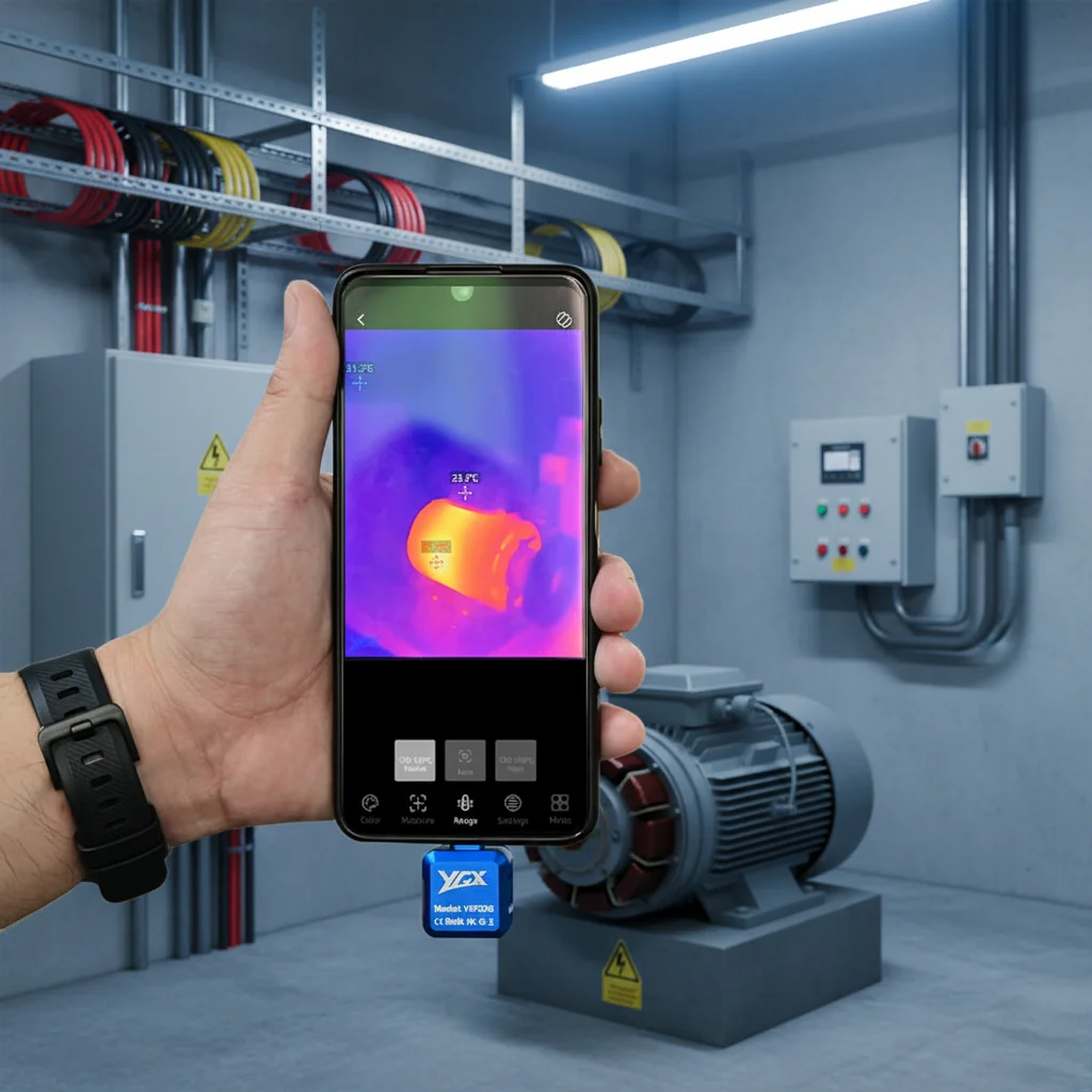 YXP256 Industrial IR Thermal Imaging Module - USB Type-C Compatible For Android Smartphones