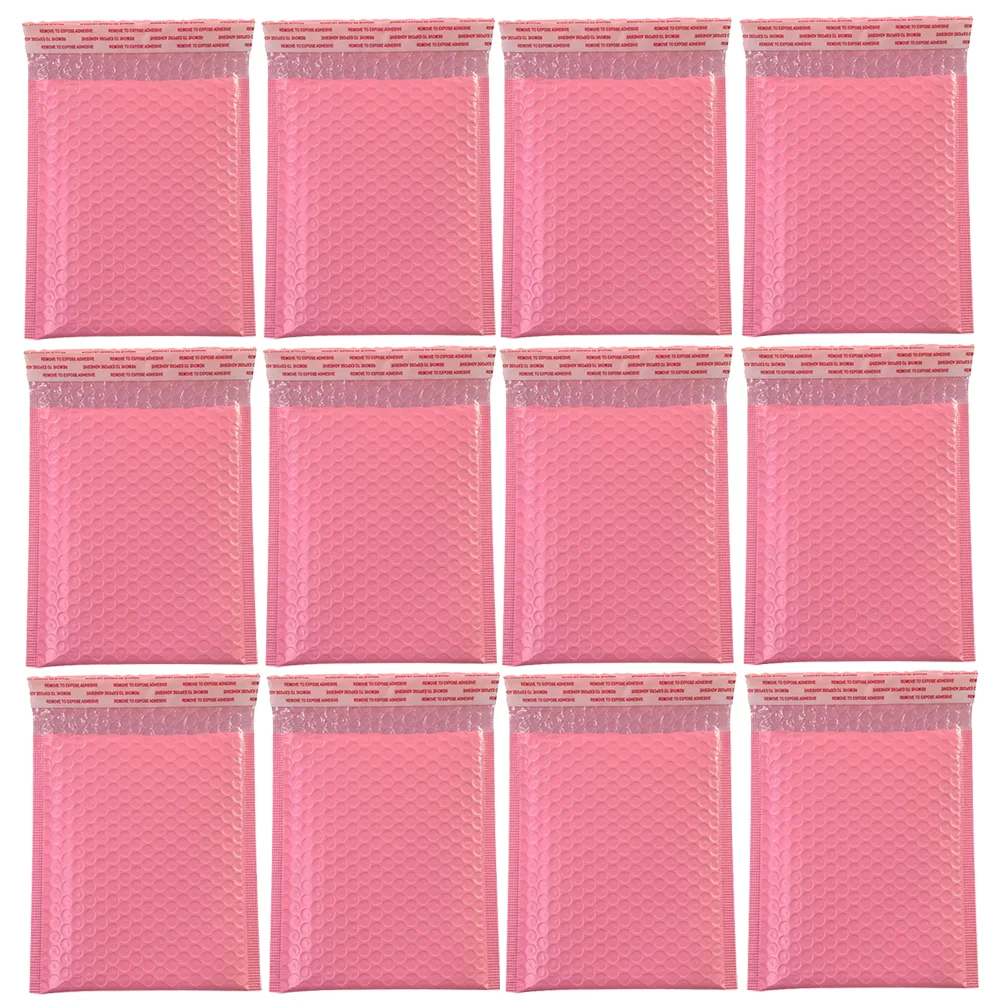 

50 Pcs Bubble Pouch Express Delivery Packaging Bag Storage Shockproof Color Envelopes