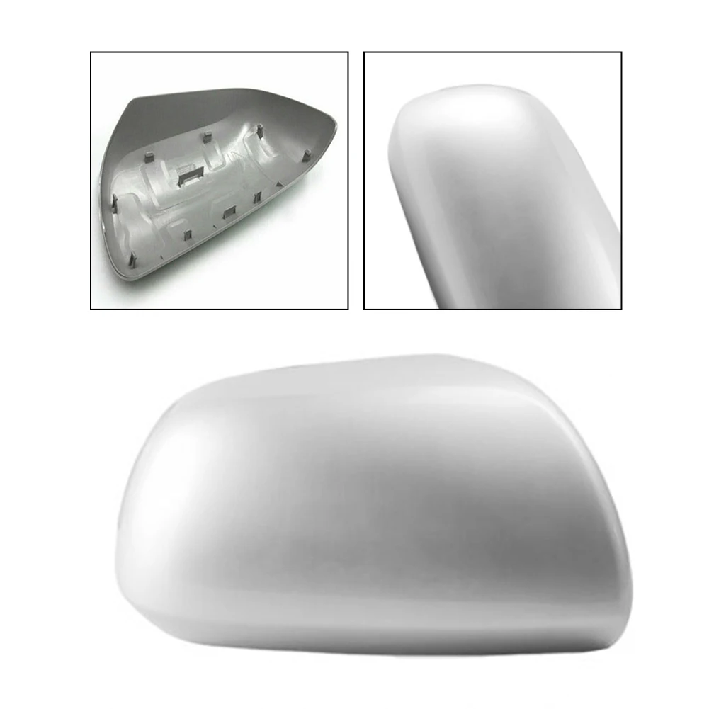 استبدال الجانب الأيمن مرآة الرؤية الخلفية غطاء تغليف لتويوتا هايلاندر 2009 2014 صنع مع ABS حامي مرآة السيارة الخارجية