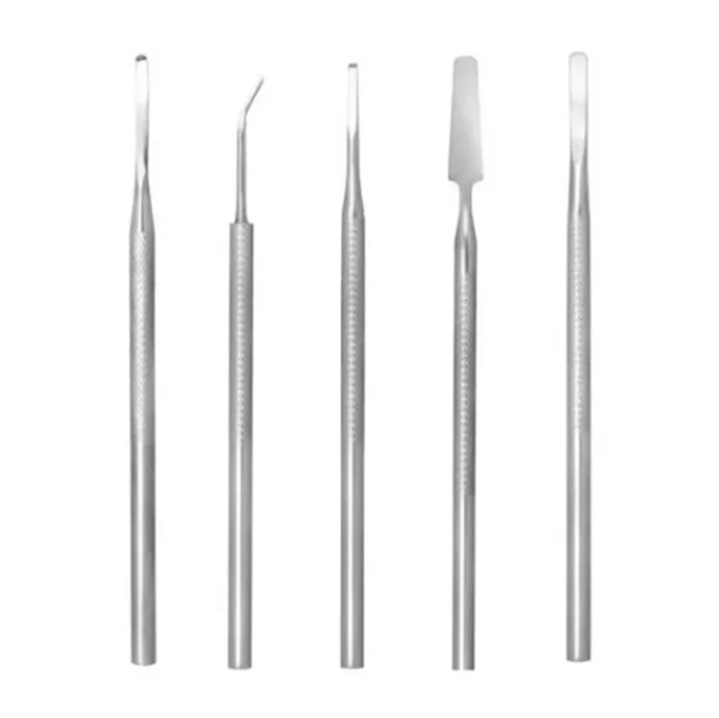 Professional Podologist Kit With 5 Scalpel Instruments