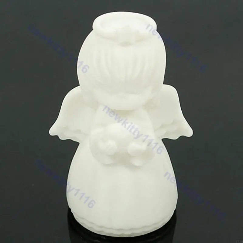 

Y51B Angel 7-Color Changing LED Lamp Decor Night Light