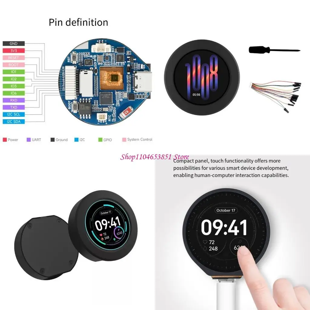 electronic-device-development-board-with-four-wireless-standards-external-flash-and-power-communication-port-access