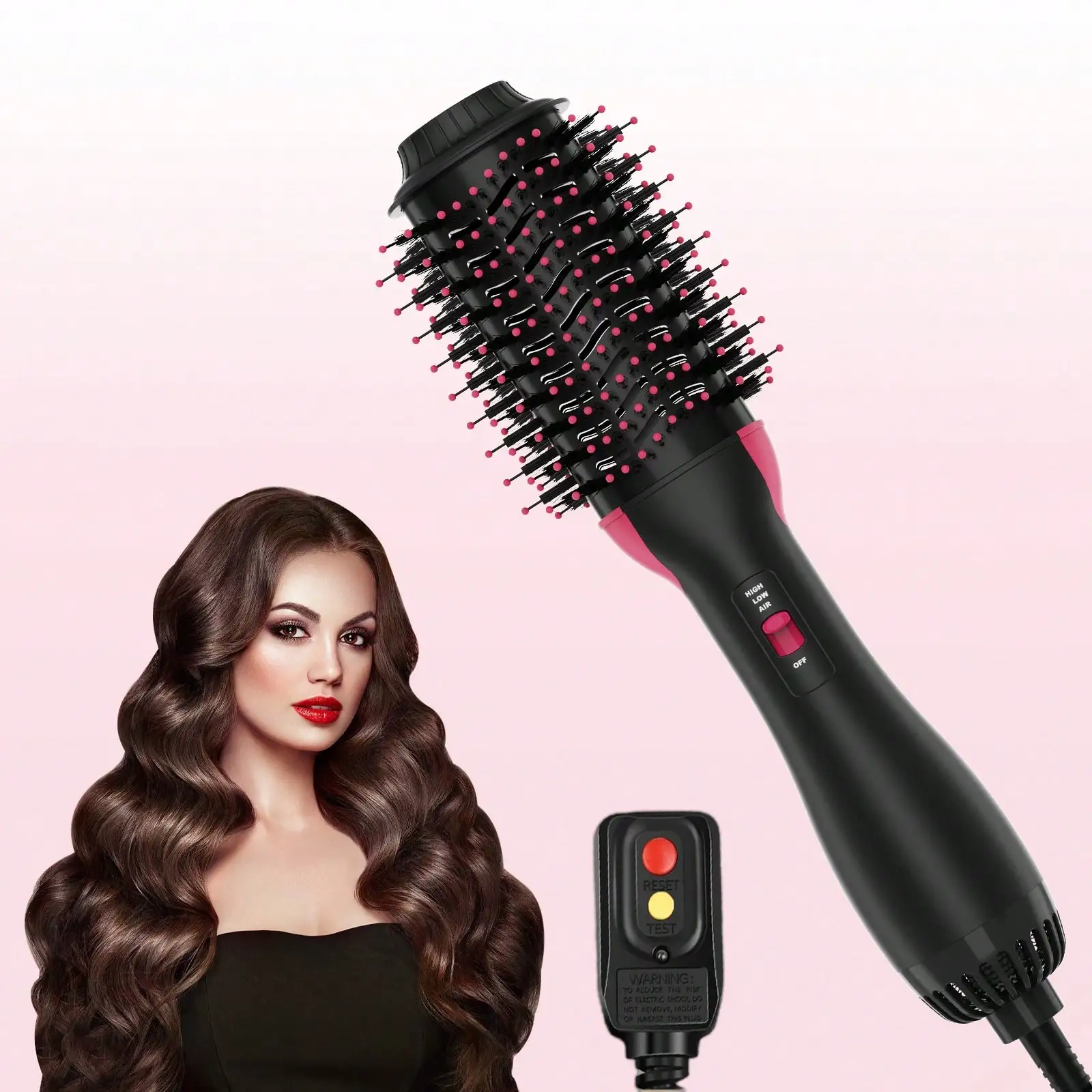 

Hair Dryer Brush Blow Dryer Brush In One - Plus 2.0 One-Step Hot Air Brush - 4 In 1 HairDryer Styler Drying Straightening