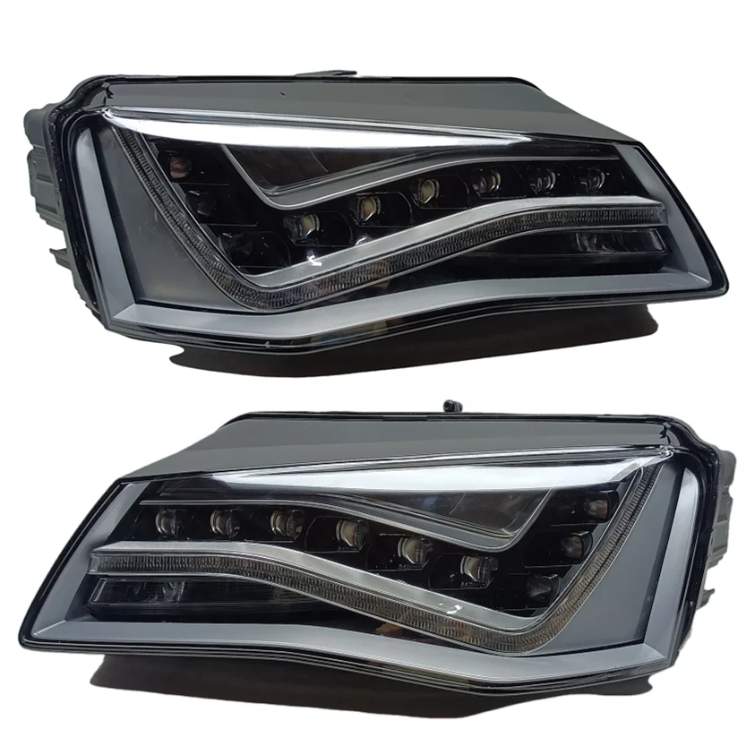 

For Audi A8 LED Teareye Headlights High Quality for 2012-2016