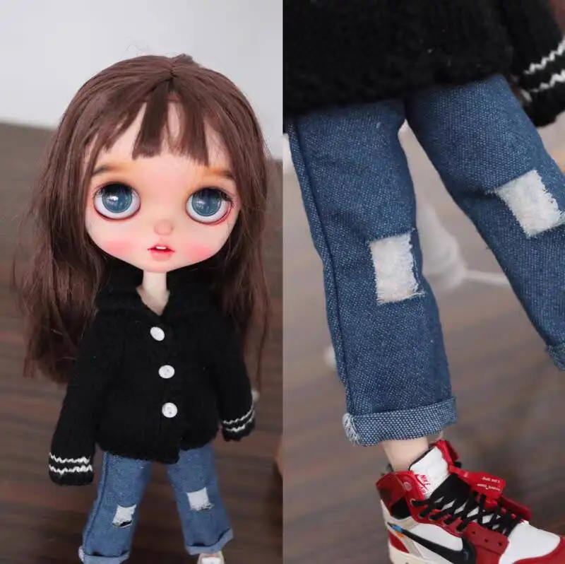 Nieuwe Hoge Kwaliteit Jean Voor Blythe Pop Azone Pullip,Ob22,Ob24, Licca 1/6 Bjd 30Cm