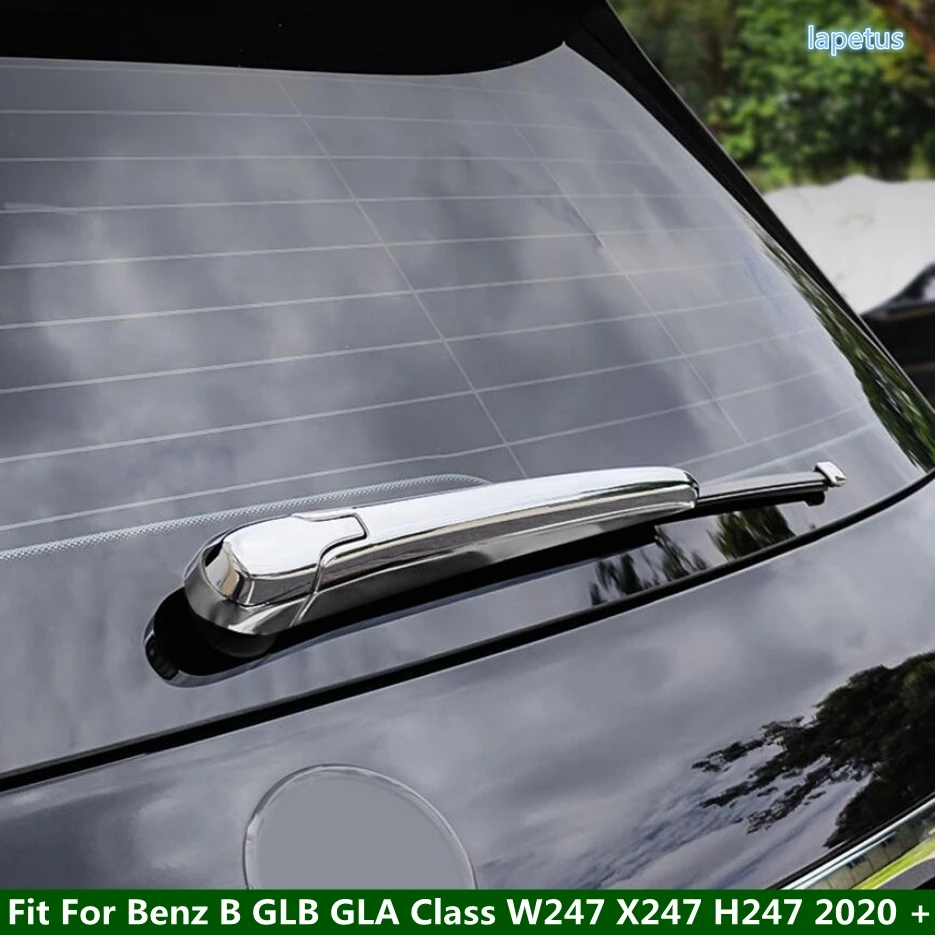 

Rear Trunk Window Wiper Arm Blade Cover Trim Overlay Nozzle Molding For Mercedes Benz B GLB GLA Class W247 X247 H247 2020 - 2024