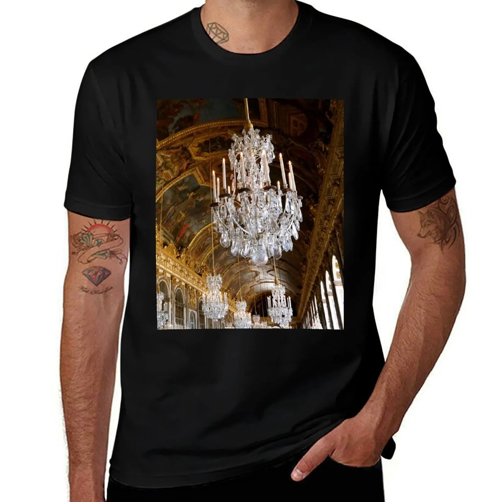 Hall of Mirrors, Versailles T-Shirt tees baggy shirts customs design your own sweat shirts, men