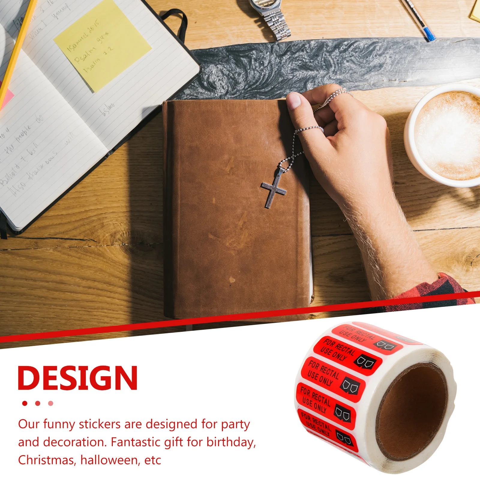 

1 рулон, наклейка только для прямоугольного использования, забавная наклейка для вечеринки в честь Хэллоуина для ноутбука, рюкзака, скейтборда, украшение дома, многофункциональная