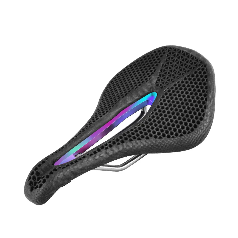 AliExpress Bicycle Saddle Seat Cushion Road Car Beehive Breathable Cushioned Comfortable Ceats Outdoor Mountain Bike Non-Slip Saddle G1027