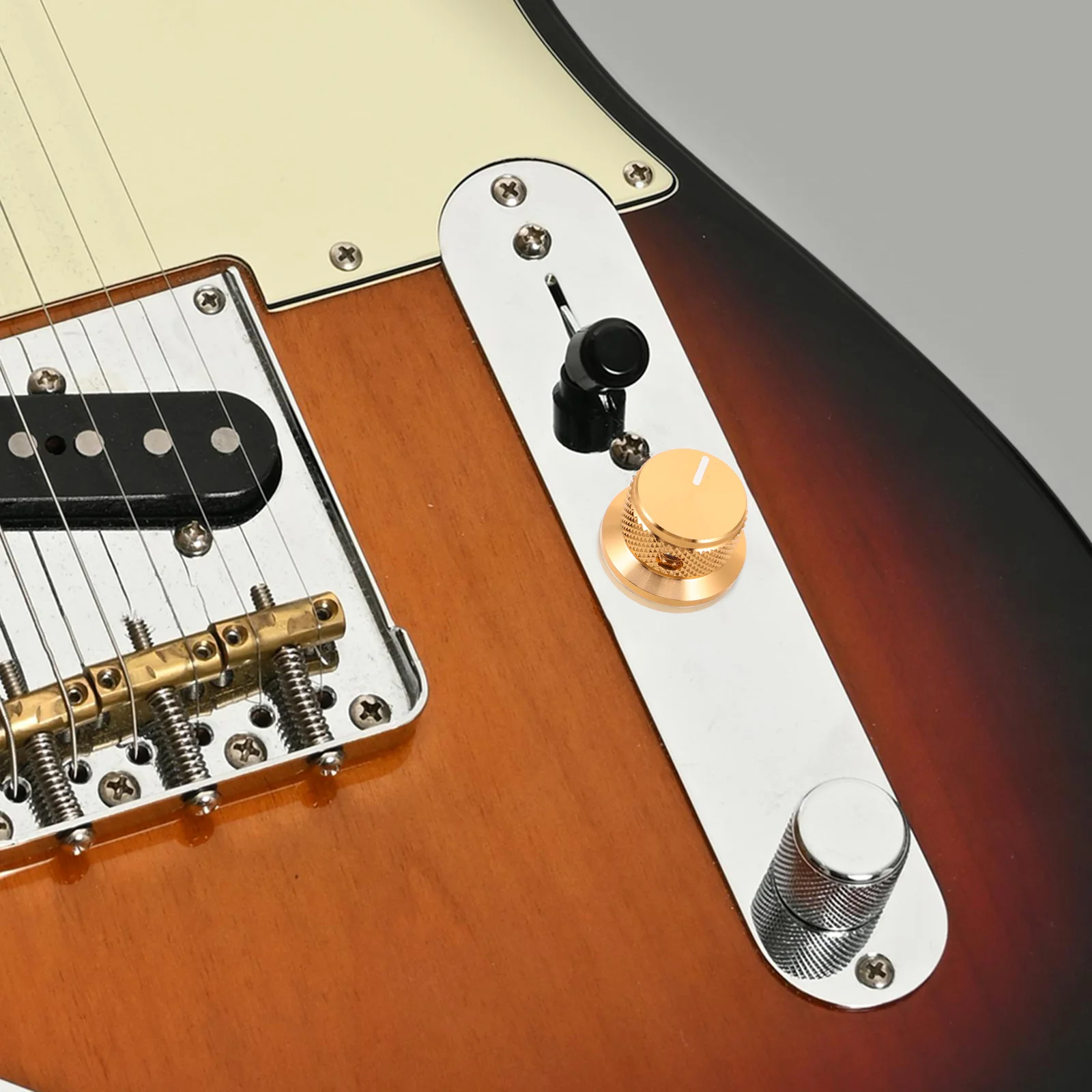 

Volume Knob Guitar Machine Heads Knobs Control Caps Radio Electric Tone Replacement Pure Aluminum Electronic