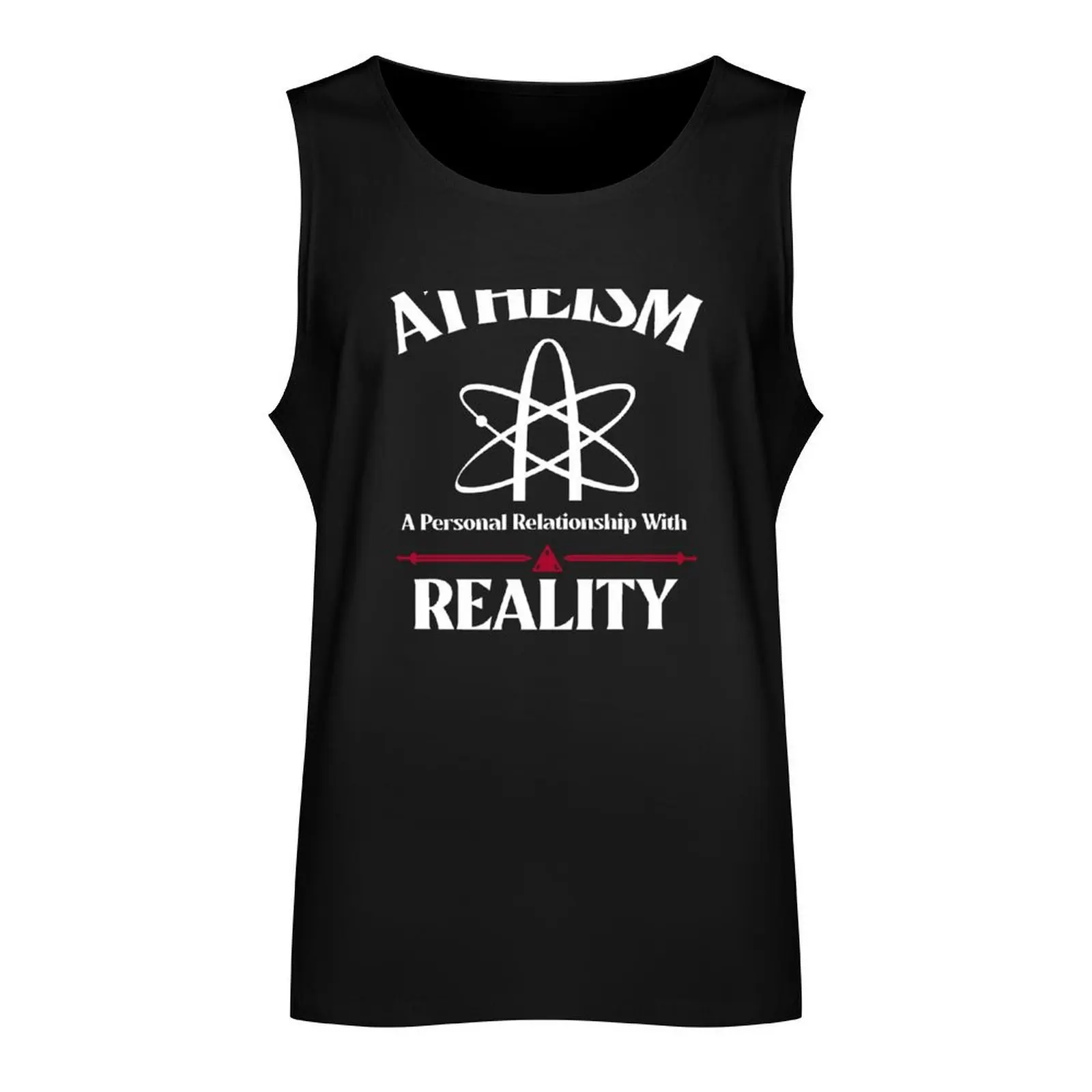 Atheism Personal Relationship With Reality Tank Top men clothing quick-drying t-shirt Fitness men clothing Vest male