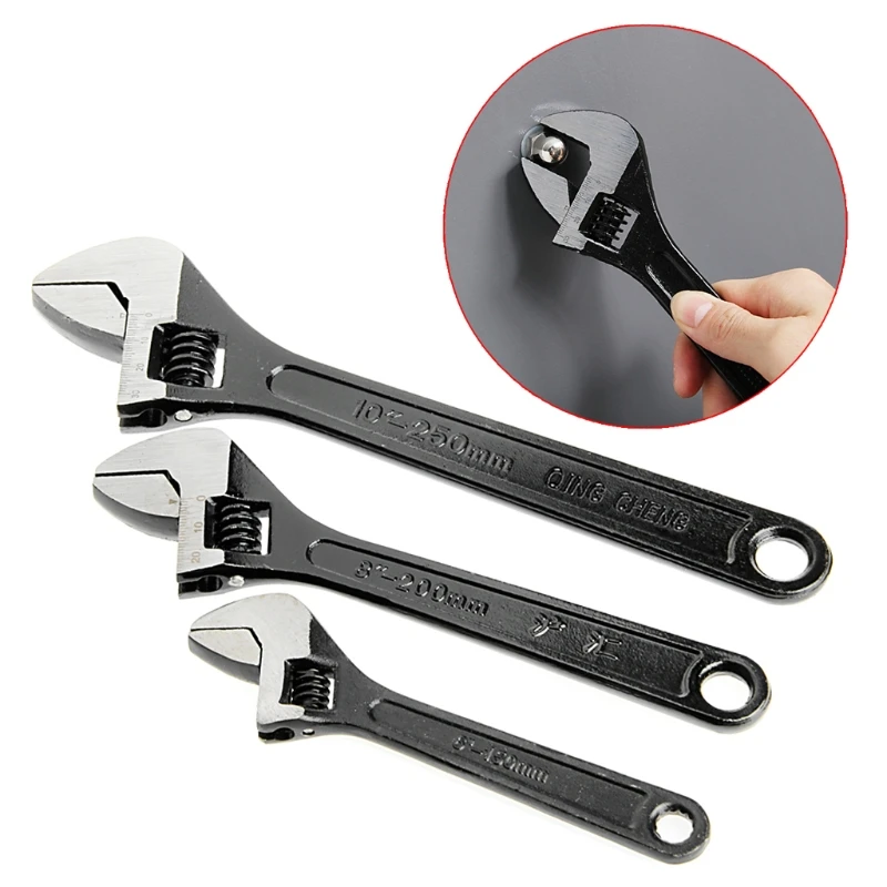 Llave inglesa ajustable profesional, herramienta de agarre manual, 10 ", 250mm, envío directo, novedad
