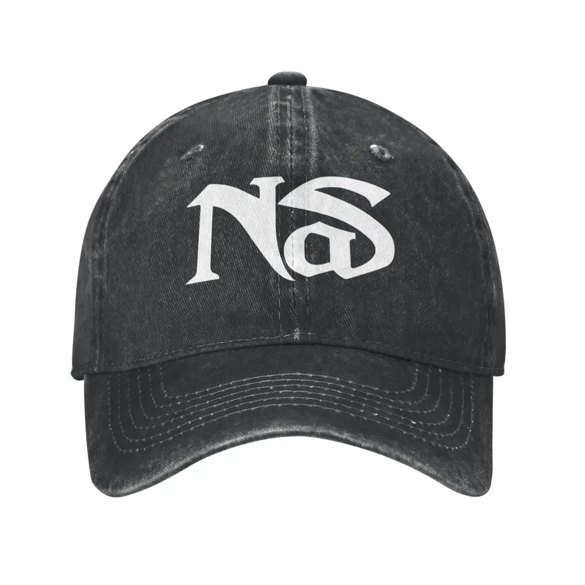 Nas 힙합 데님 모자 경량 모자 여성 모자 남성 여름