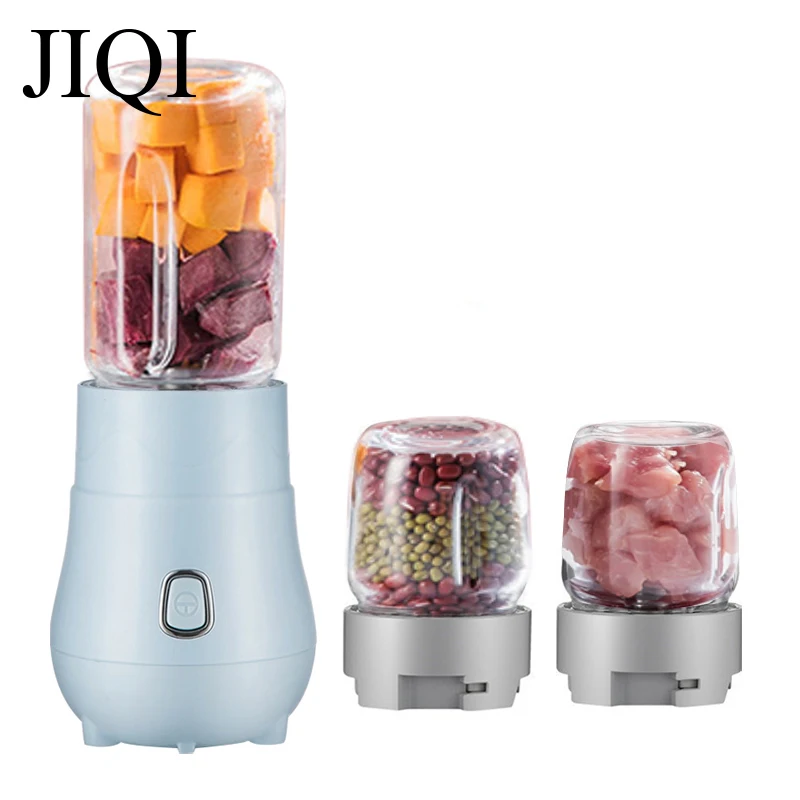 Multifunctional Baby Food Blender Smoothie Fruit Milkshake Mixer Rice Paste Machine Electric Juicer Mill Meat Grinder Mincer EU