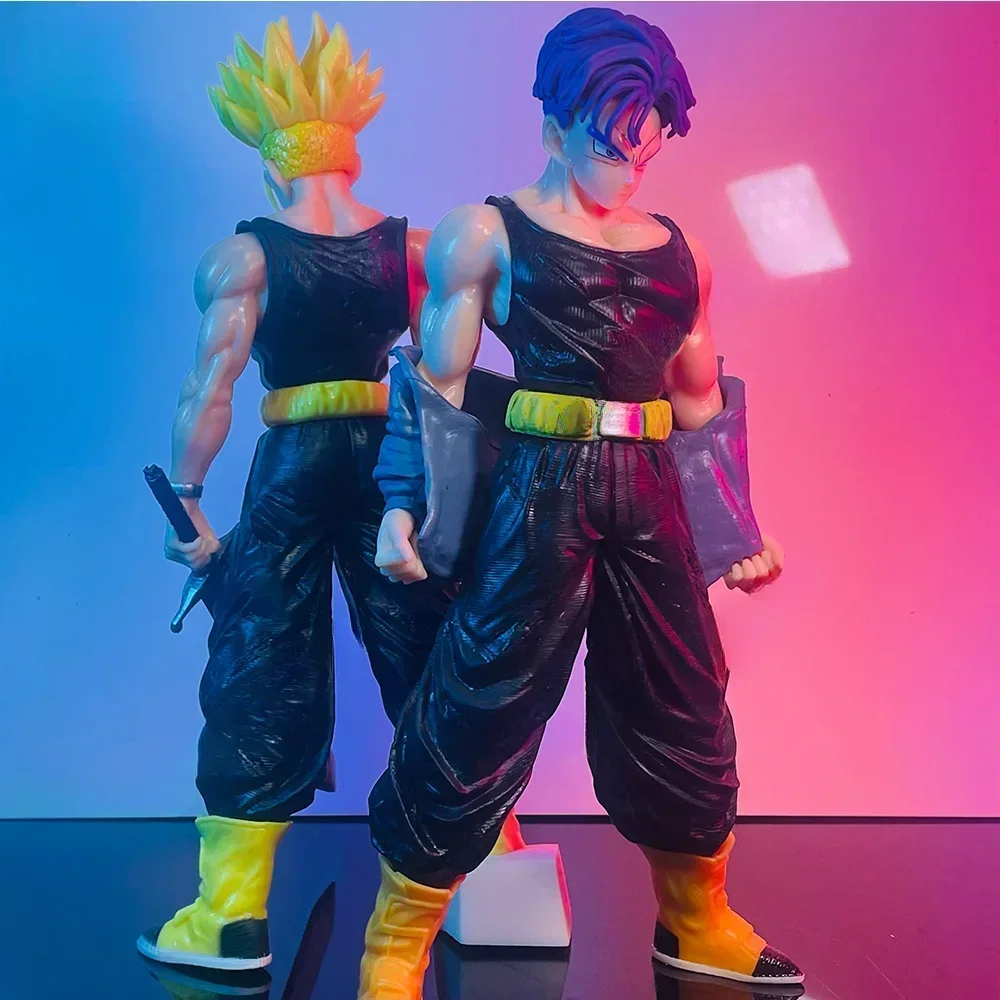 Anime Dragon Ball Trunks Super Saiyan Future Trunks PVC Action Doll Statue Series Model Toy Boy Chassis Ornament Birthday Gift