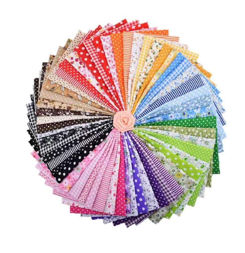 Cotton Handmade Patchwork Fabric for Sewing