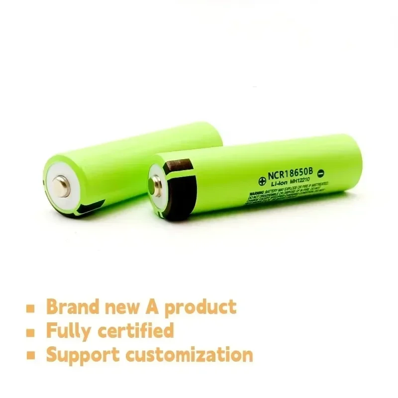 New Original 18650 Battery 3.7V 2000mAh Lithium Rechargeable Battery 18650B with PCB Protected for LED Torch Flashlight E-Tools