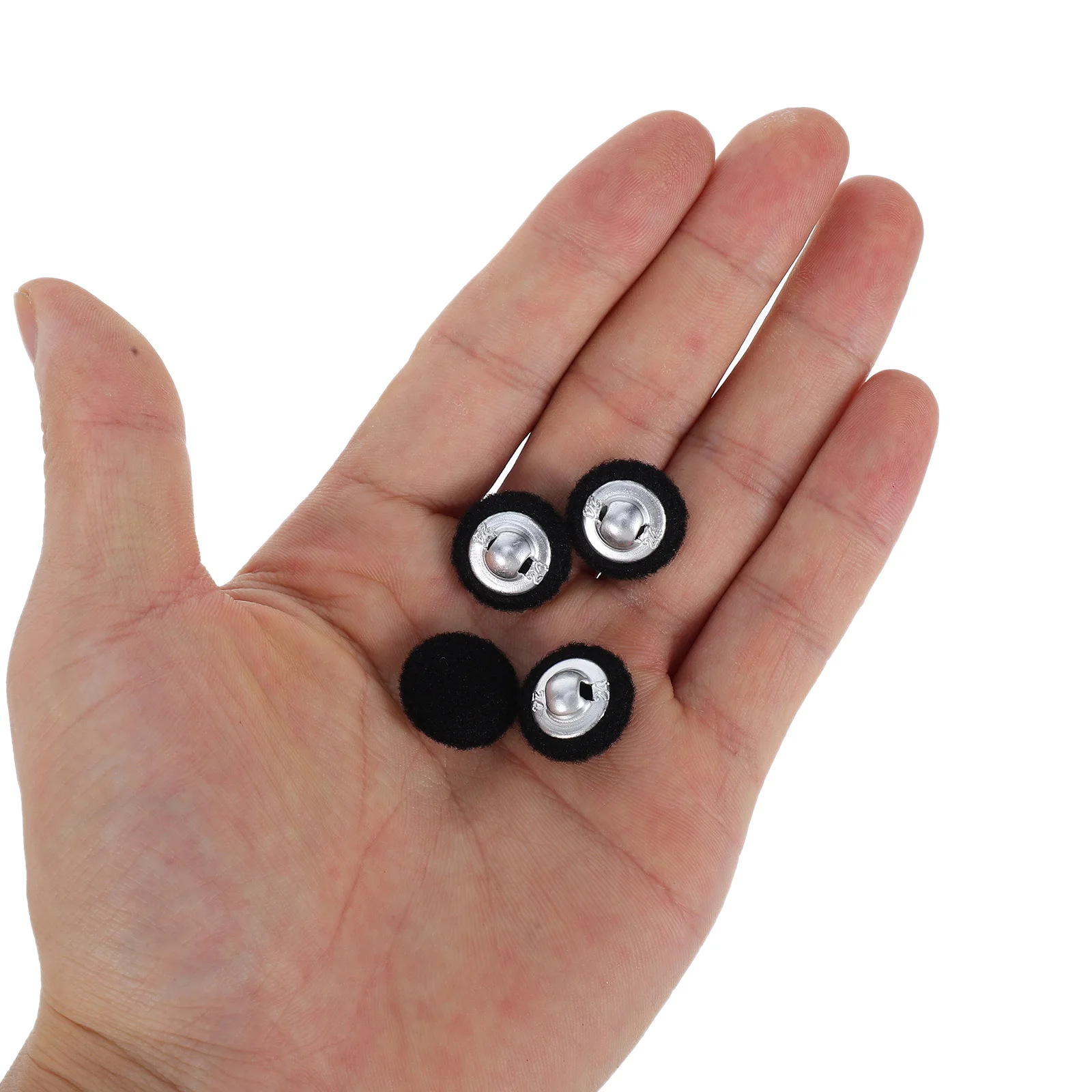 

20 Pcs Cloth Button for Clothes Blazer Replacement Buttons Fabric Covered Old Fashioned Shank Accessory