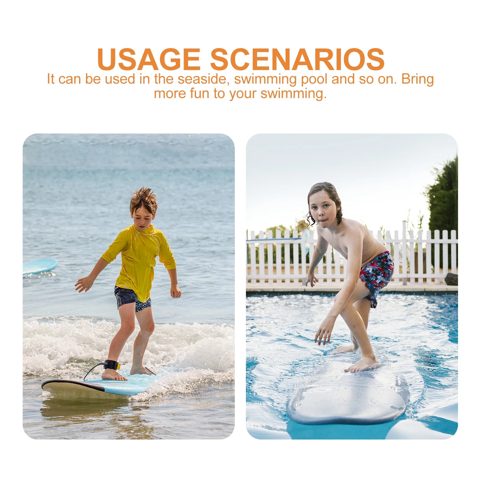 Children Pool Float Inflatable Swimming Board Boards for Beach Toy Kids PVC Surfing Children's