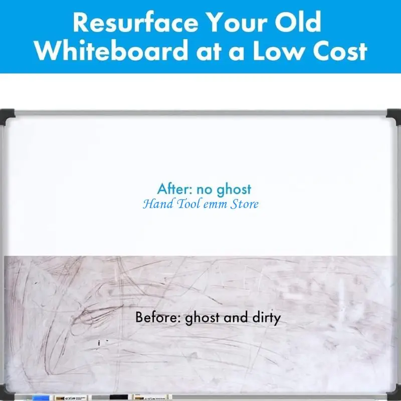 H37F Whiteboard Wall Sticker for Office Class and Home Planning Daily