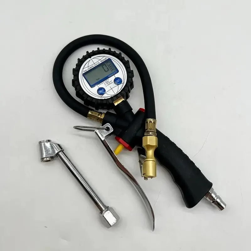 Digital Display Tire Pressure Gauge Auto Accessories High-precision Monitoring Inflation Gun Universal Car Tire Manometro