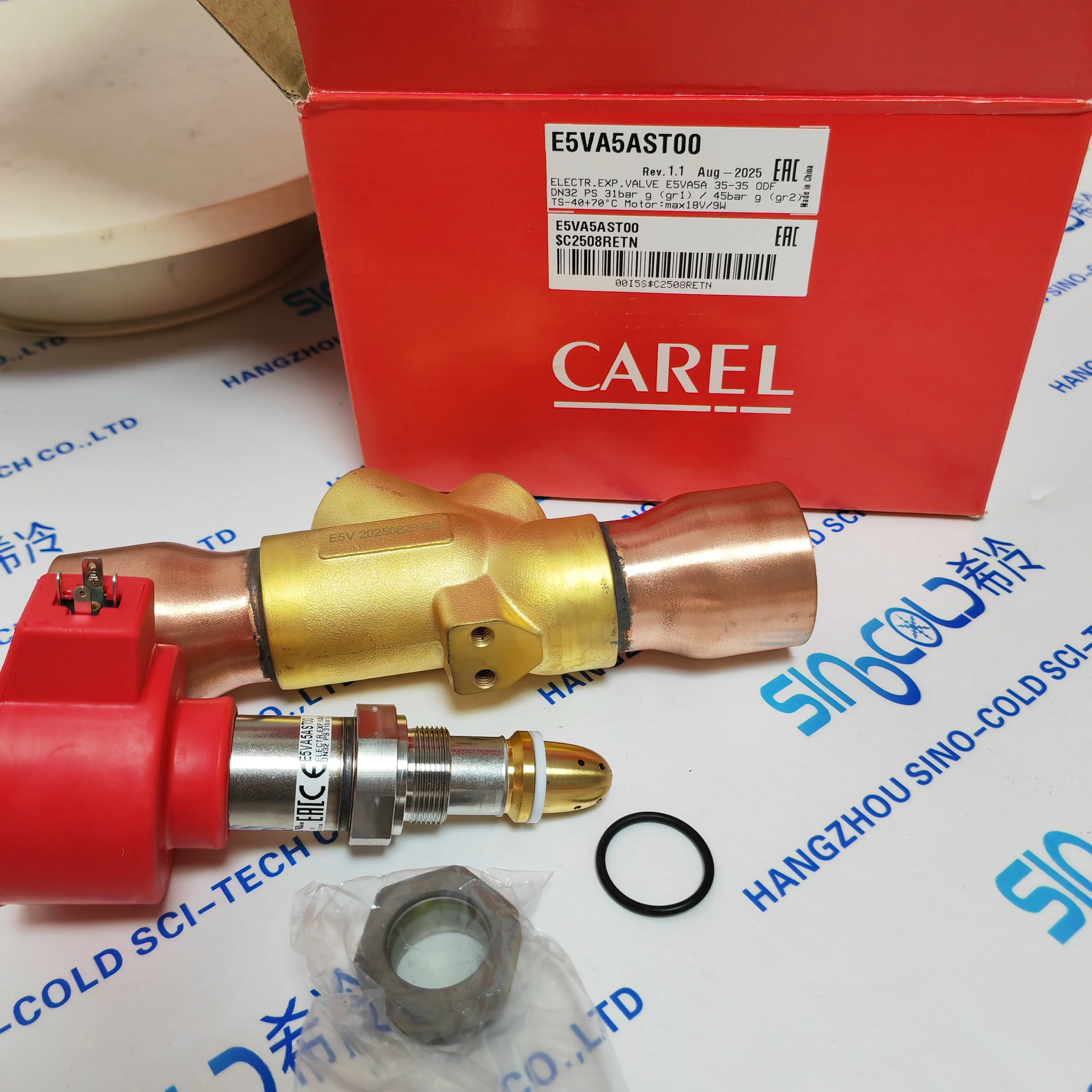 

Original E5VA5AST00 Electronic Expansion Valve for Cold Room Air Conditioning and Refrigeration Units