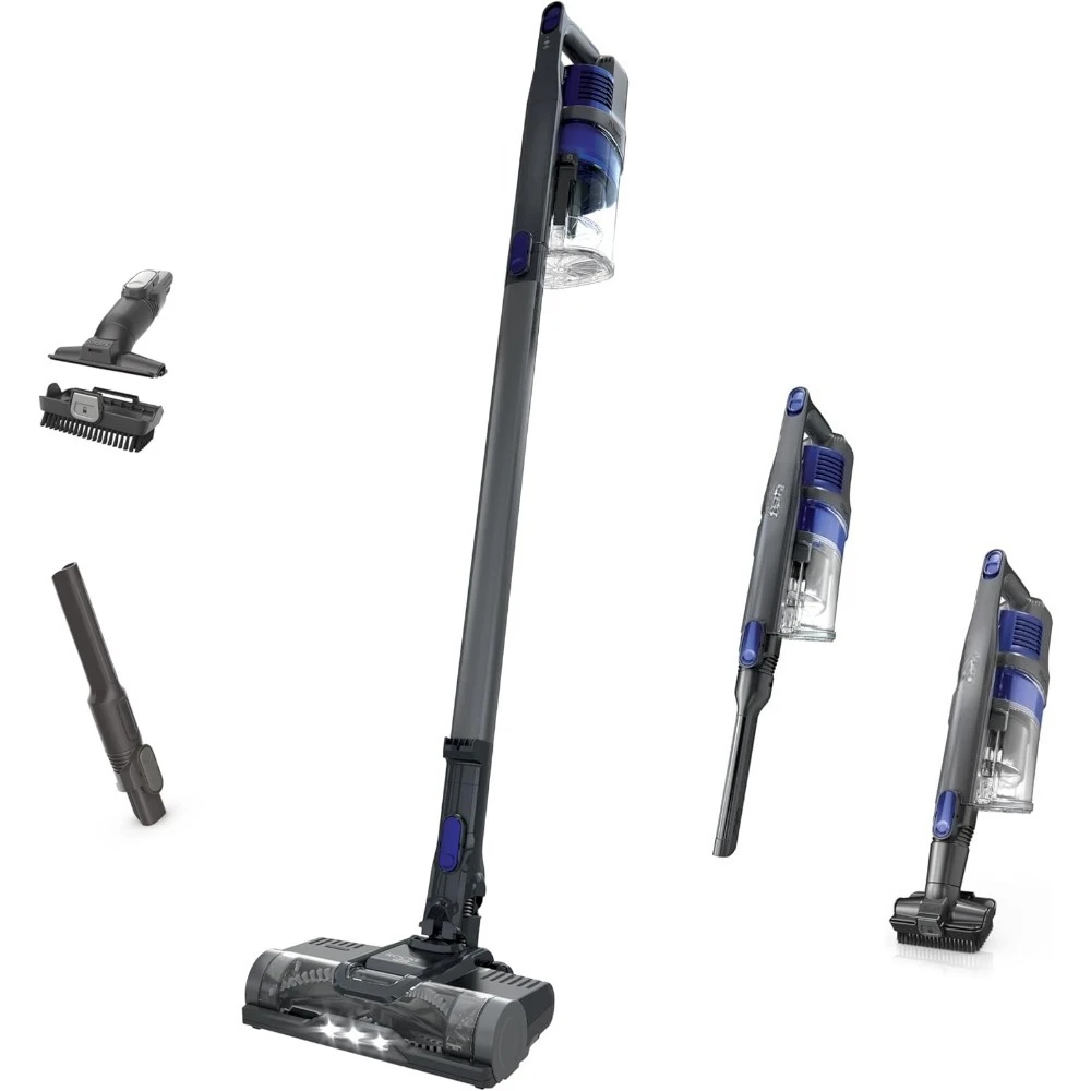 

Pet Cordless Vacuum Cleaner | LED Headlights | Removable Handheld Vacuum for Pet Hair | Crevice Tool & Pet Multi-Tool Include